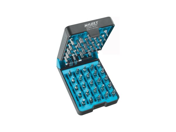HAZET Bitsatz "BitE-Box" 1/4", für diverse Anwendu 51-tlg.