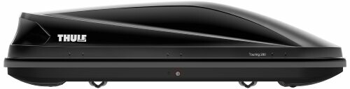 THULE Dachbox "Touring 200", Abmessungen: 175 x 82 x 45cm, Volumen: 400l, Gewicht: 13kg, max. Zuladung: 50kg, FastClick 