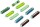 AIV Sicherungs-Set "Torpedo mit Glas", Inhalt: 10 Stück (Lamellen Sicherung 2 x 5A, 2 x 8A, 2 x 16A, 2 x 25A, 1 x 40A un