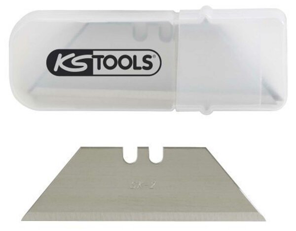 KS-TOOLS Ersatzklingen Für Cuttermesser 907.2140 ( 10 Klingen im