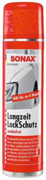 SONAX Langzeit LackSchutz, Dauerhafte und langlebige Konservierung ohne Wachsanteil für alle neuen, neuwertigen oder ber
