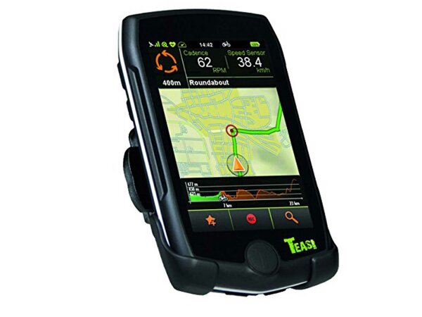 TEASI Navigationssystem "TEASI pro" SB-verpackt, Bluetooth 4.0 kompatibel, GPS-Navigation und umfangreicher Trip-Compute