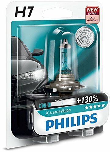 PHILIPS Hauptlampen "XtremeVision", H7, 12V, 55W, bis zu 130% mehr Licht, ohne Kompromisse bei einer Lebensdauer von bis