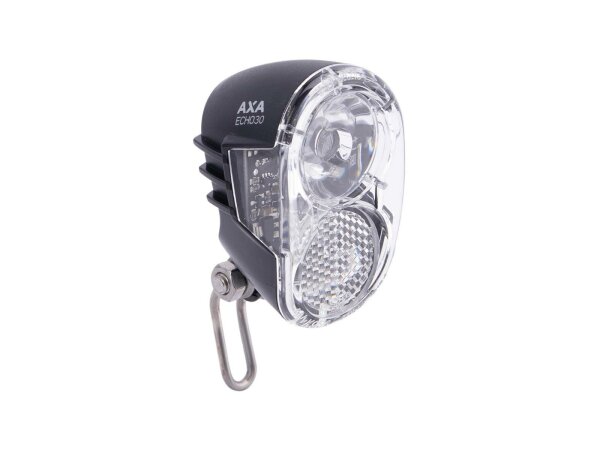 scheinwerfer axa echo 30 steady auto f.nabendynamo mit halter und kabel