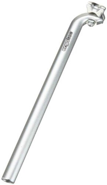 patentsattelstütze ergotec hook ø 27,2mm, 400mm, silber, alu