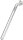 patentsattelstütze ergotec hook ø 27,2mm, 400mm, silber, alu