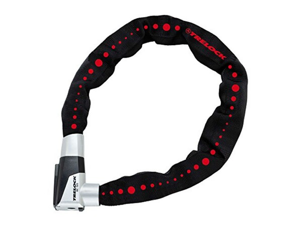 Kettenschloss Trelock 85cm, Ø 8mm BC 515/85/8, Dots, ohne Halter
