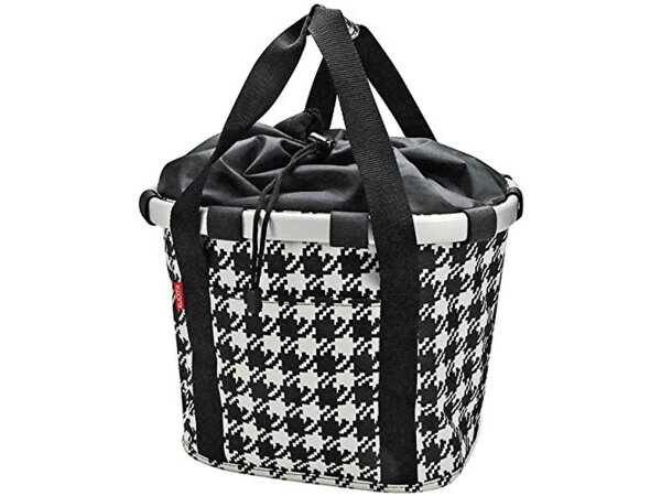 City-Tasche KLICKfix Bikebasket Reisenthel, fifties black, 35x28x26cm