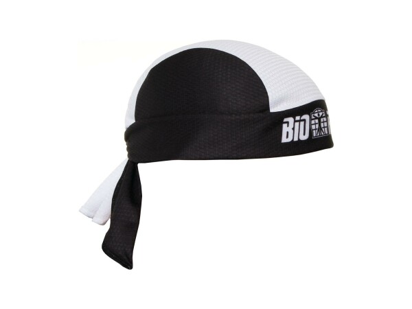bioracer bandana schwarz/weiss unisize