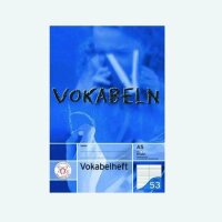herlitz Vokabelheft x.book, DIN A6, 2-spaltig, 32 Blatt