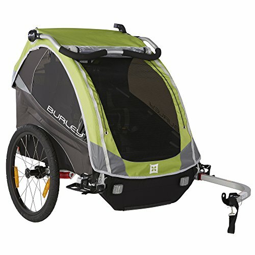 Fahrrad-Kinder-Anhänger Burley D`Lite Modell 2016 grün