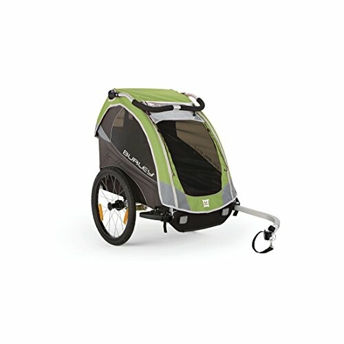 Fahrrad-Kinder-Anhänger Burley Solo Modell 2016 grün