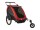 Fahrrad-Kinder-Anhänger Burley Honey Bee Modell 2016 rot mit Stroller