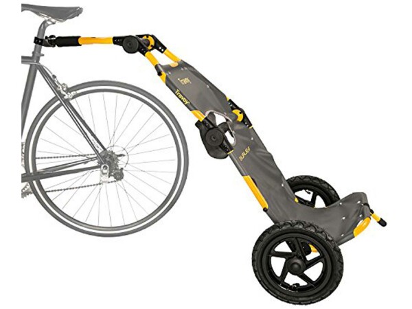 Fahrrad-Lasten-Anhänger Burley Travoy gelb