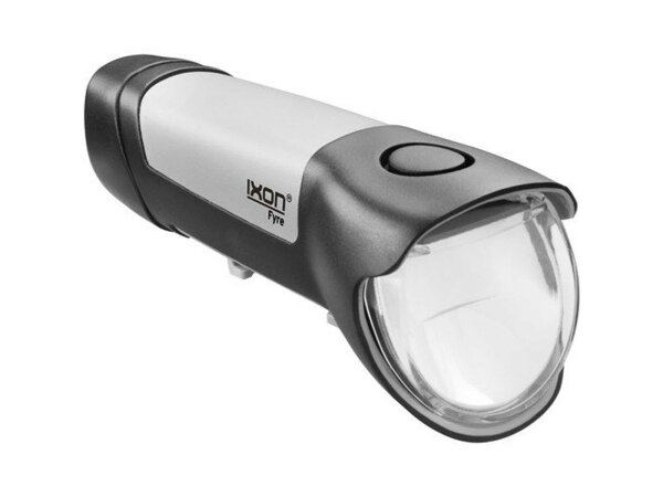 led-akkuscheinwerfer b&m ixon fyre für lenkermontage 30 lux mit netzteil