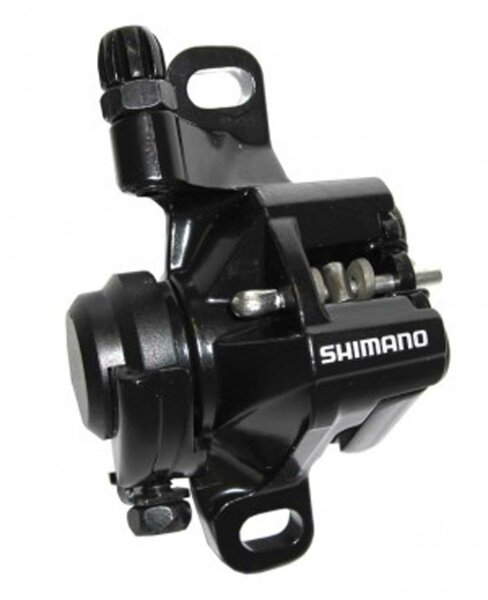 scheibenbrems-sattel shimano  br-m 375 vr od hr mechanisch,ohne scheibe,schwarz