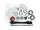Federgabel RockShox Pike RCT3 140mm 29/27.5" sw.,tap.,SA., Diff.,Crown Adj.
