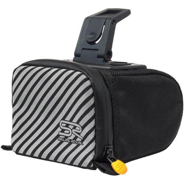 Satteltasche Selle Royal schwarz, 0,5 L, mit ICS-Clipsystem