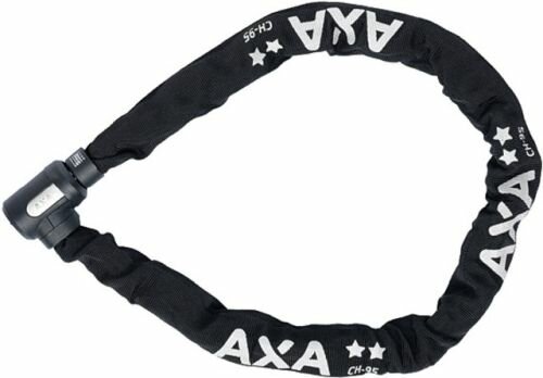 AXA Kettenschloss "Cherto Compact" Ø 8 mm, schwarz Kette aus gehärtetem Stahl, widersteht einer Schneidkraft von bis zu 