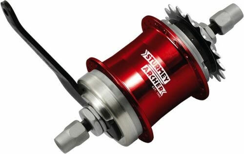 freilauf-nabe 36 loch rot sturmey archer