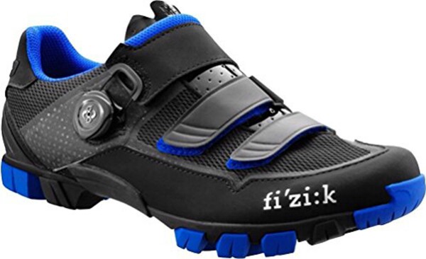 fizik mtb-schuh m6b uomo anthracite/blue 43