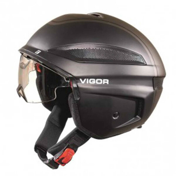 fahrradhelm cratoni vigor (s-pedelec) gr. xl (60-61cm) schwarz matt