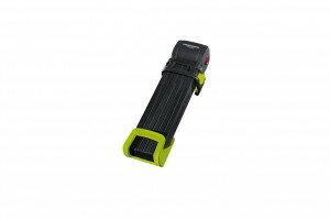 Faltschloss Trelock Trigo L mit Halter FS 300/100, grün, mit Kunststoffhalter