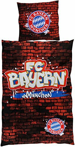 FC Bayern München Bettwäsche Graffiti 135x200