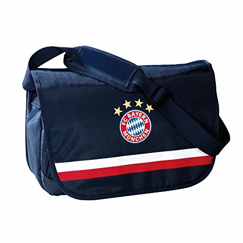 FC Bayern München Messenger Bag Logo blau