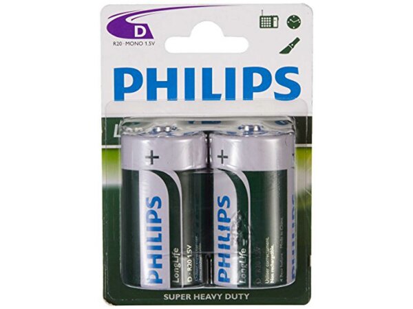 PHILIPS Batterie "Longlife", U