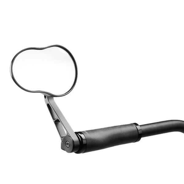 Ergotec Rückspiegel M-99 - 121x78-66, kurzarm, Links-Rechtsmontage, E-Nummer, schwarz matt