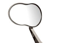 Ergotec Rückspiegel M-99 - 121x78-66, kurzarm, Links-Rechtsmontage, E-Nummer, schwarz matt