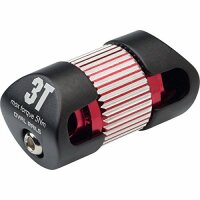 3T Endkappen "Oval" Aluminium Ovale Endkappen...