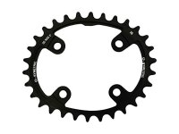 O.SYMETRIC Kettenblatt 4-Arm, 76 mm Lochkreis, Alu 32...