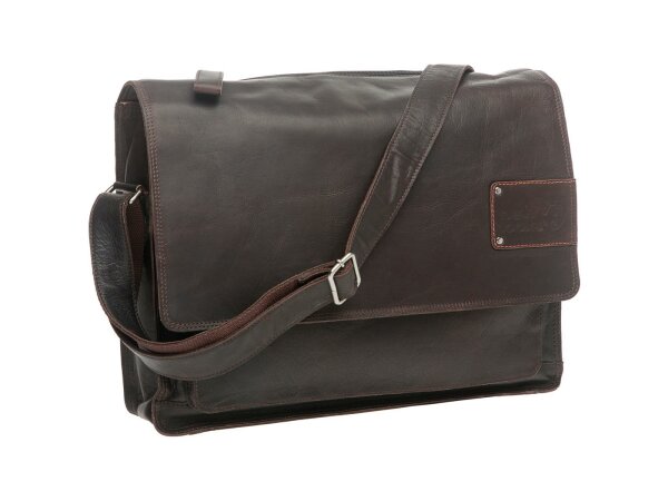NEW LOOXS Leder-Schultertasche