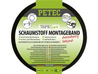 Petec Schaumstoff-Montageband schwarz doppelseitig...