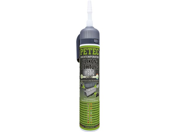 Petec Hochtemperatur-Silikondichtung, MATIC weiß MATIC weiß Automatikdose