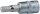 KS-TOOLS Steckschlüsseleinsatz 1/4", Vierkantantri 8 mm