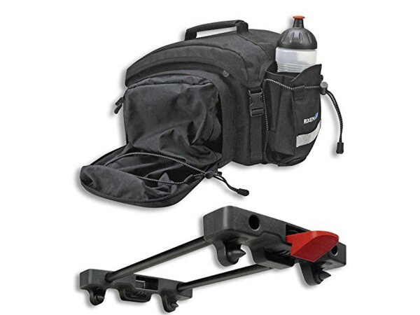gepäckträgertasche klickfix rackpack 1+ schwarz, 13-18 ltr, ca. 1000g 0266rb