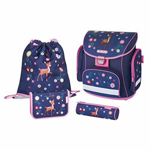 Herlitz Midi Plus Schulranzen Set 4-teilig Spring
