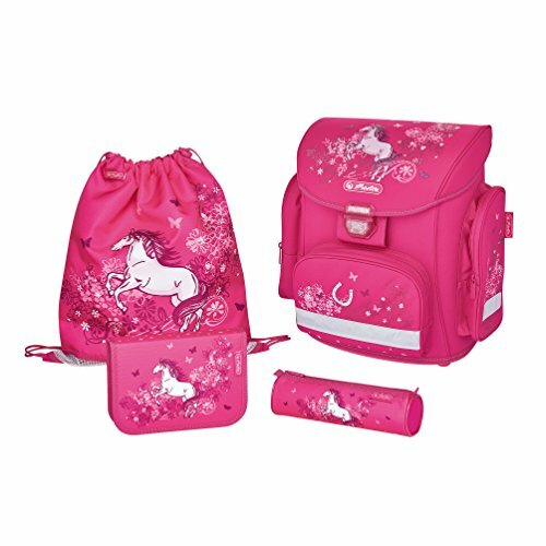 Herlitz Midi Plus Schulranzen Set 4-teilig Lucky Star