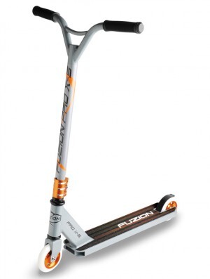 City Scooter Fuzion Pro X-5 grau Alu cool/grey