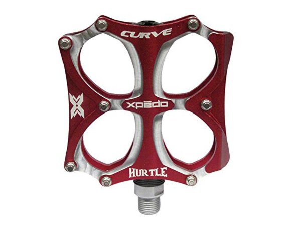 Pedal Xpedo HURTLE CURVE rot, 9/16", XMX12AC