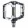 pedal xpedo faceoff 18 schwarz/silber, 9/16", xmx18ac