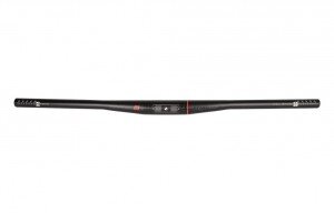 Ergotec Lenker FLAT BAR RAY 35.0 - 720x0x9°, Safety Level 6, DB, schwarz matt