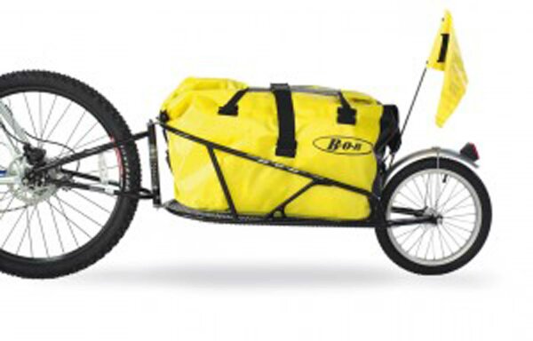 lastenanhänger bob yak für 28" atb tr0504 schwarz, inkl. ssp und bob-bag