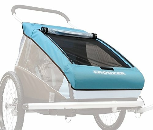 Verdeck 2in1 für Kinderanhänger Croozer f.Croozer Kid Plus 2 skyblue ab 2014