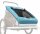 Verdeck 2in1 für Kinderanhänger Croozer f.Croozer Kid Plus 2 skyblue ab 2014