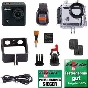 Actioncam Rollei 410 schwarz