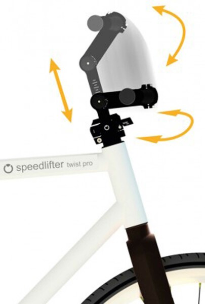 Speedlifter Twist Pro SDS T7,5 Ø25,4mm,90mm, schwarz, Verstellb. 7,5cm